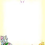 Easter Stationery Theme Free Digital Stationery   Free Printable Easter Stationery