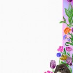 Easter Stationery Theme Free Digital Stationery   Free Printable Easter Stationery