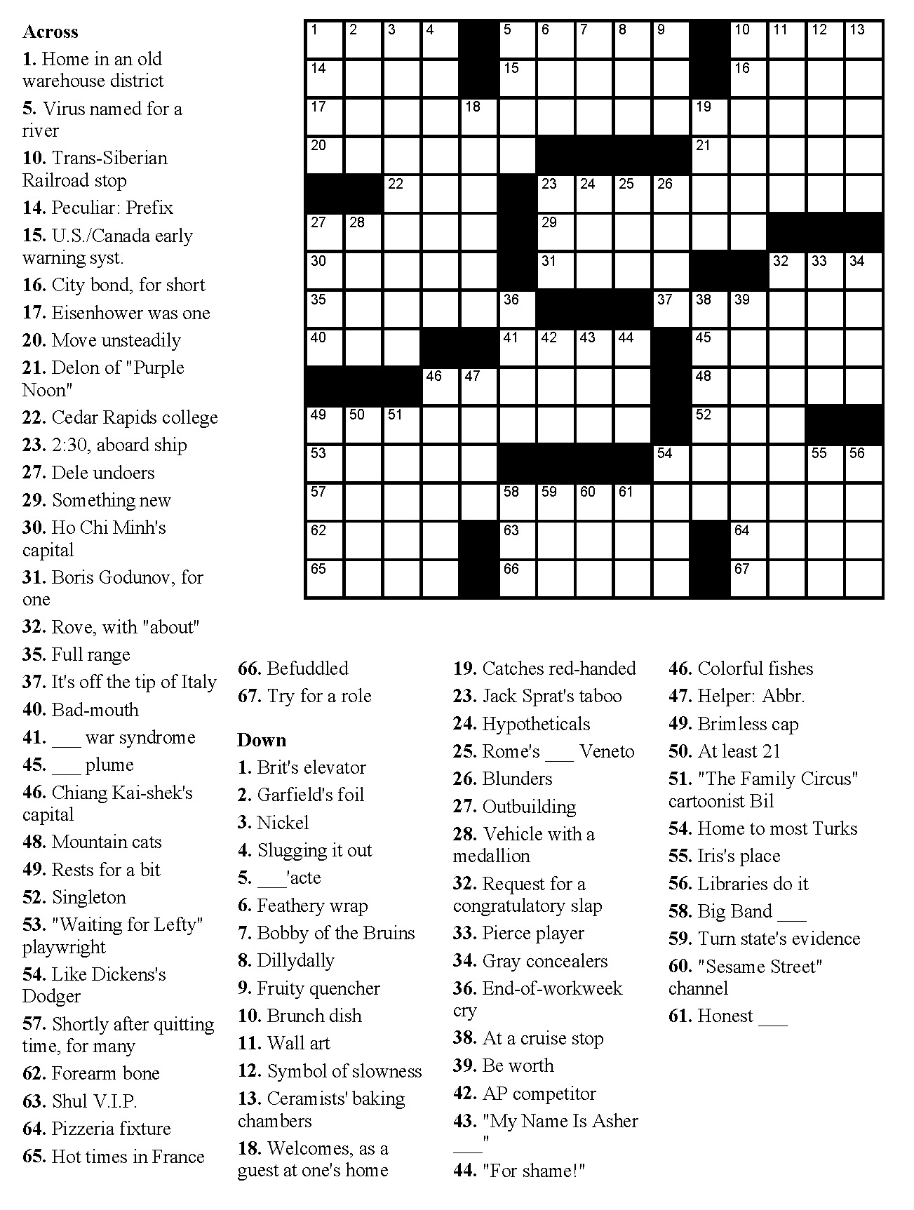 Easy Crossword Puzzle Free – Maggi.hub-Rural.co Intended For Free - Free Printable Crosswords