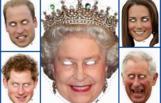 English Royal Family Free Printable Masks. Well Aren't These Just - Free Printable Face Masks