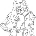 Evie From Disney's #descendants | Free Printables | Coloring Pages   Free Printable Descendants Coloring Pages