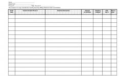 Excellent Monthly Bill Organizer And Spending Activity Log Excel - Free Printable Bill Planner
