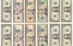 Fake Money For Kids Printable Sheets | Play Money | Black And White - Free Printable Play Money Sheets