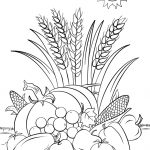 Fall Harvest Coloring Page | Free Printable Coloring Pages   Free Printable Coloring Pages Fall Season