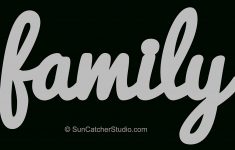 family pattern template stencil printable word art design scroll saw patterns free printable Family – Pattern, Template, Stencil, Printable Word Art Design - Scroll Saw Patterns Free Printable