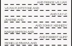 Famous Couples Bridal Shower Game (Free Printable) | Frugal And - Free Printable Wedding Shower Games