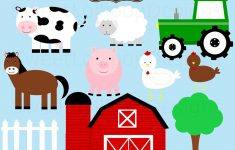 Farm Animal Free Printables | Farm Animals Digital Clip Art Clipart - Free Printable Farm Animal Pictures