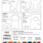 Felt Finger Puppets Pattern.pdf   Google Drive | Diy Toys | Pyssel   Free Printable Finger Puppet Templates
