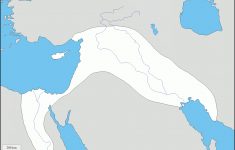 Fertile Crescent (Mesopotamian And Egypt) : Free Map, Free Blank Map - Free Printable Map Of Mesopotamia