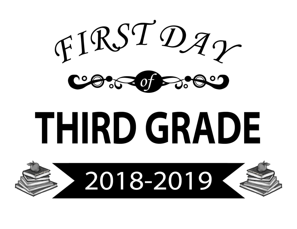 First Day Of 3Rd Grade 20182019 1St Day 3Rd Grade T - First Day Of 3Rd Grade Free Printable