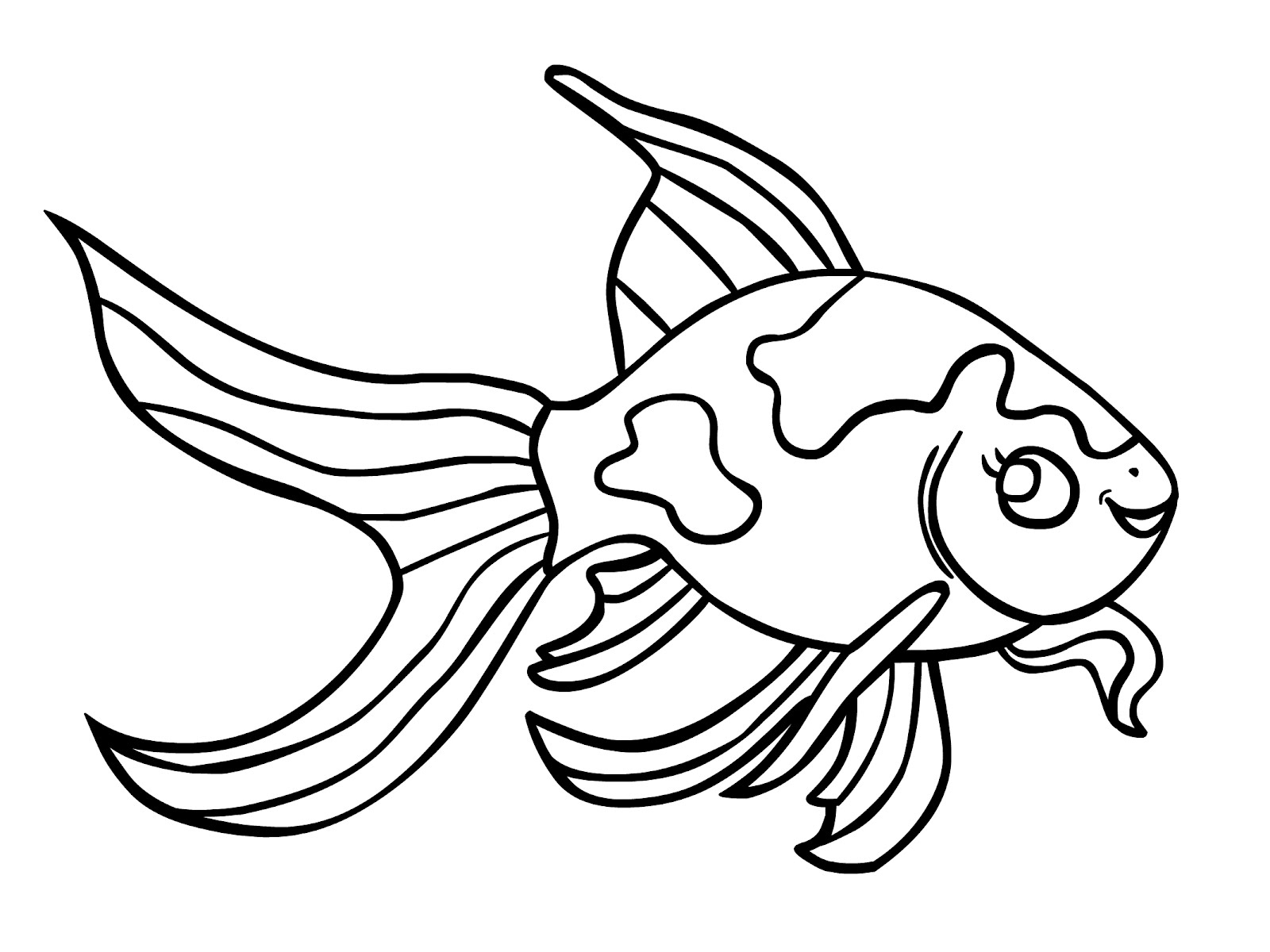 Fish Coloring Pages Free Printable | Coloring Pages - Free Printable Fish Coloring Pages