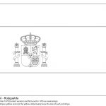 Flag Of Spain Coloring Page | Free Printable Coloring Pages   Free Printable Blank Flag Template