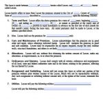 Florida Residential Lease Agreement Template Best Free Florida   Free Printable Florida Residential Lease Agreement