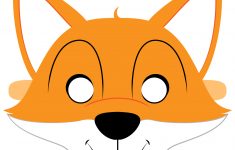 fox mask template free printable papercraft templates free printable fox mask template Fox Mask Template | Free Printable Papercraft Templates - Free Printable Fox Mask Template