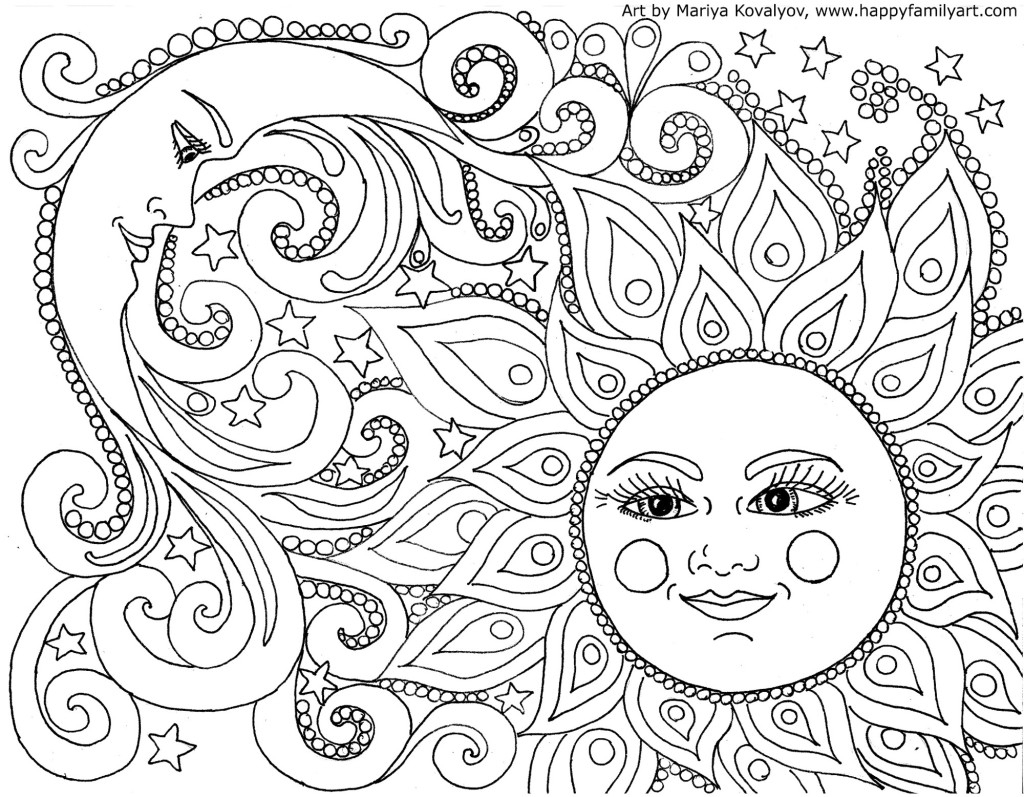 Free Adult Coloring Pages - Happiness Is Homemade - Free Printable Coloring Designs For Adults