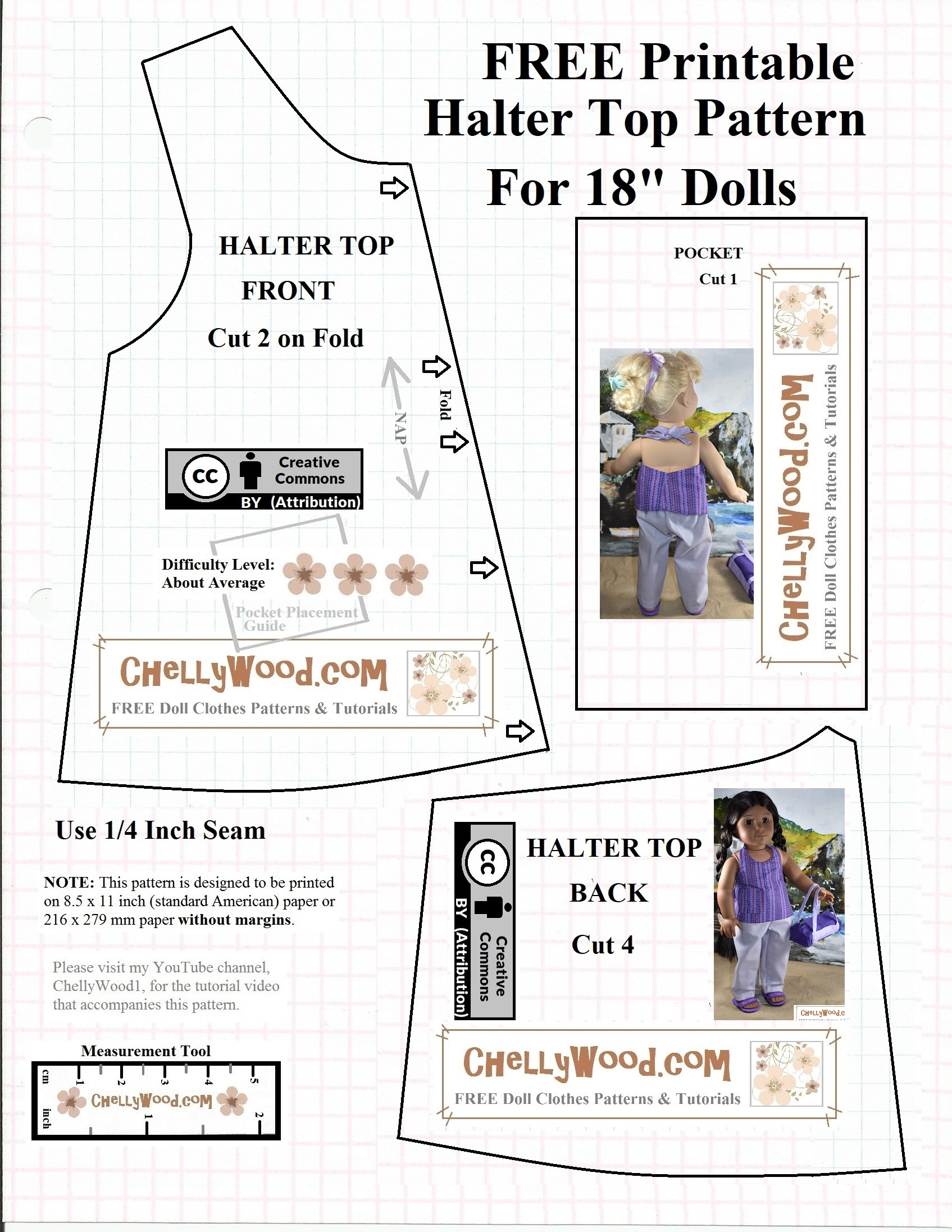 Printable Doll Clothes Patterns - Printable World Holiday