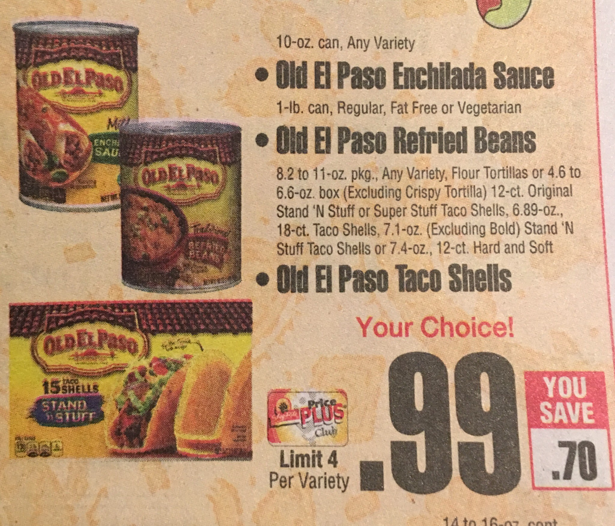 Free And Cheap Old El Paso Products Starting 1/21/18 - Free Printable Old El Paso Coupons
