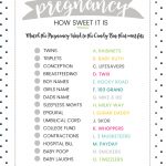 Free Baby Shower Candy Bar Game   4 Colors | Lil' Luna   Candy Bar Baby Shower Game Free Printable