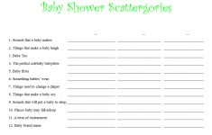 free baby shower scattergories printable with fill in letters to scattergories free printable sheets Free Baby Shower Scattergories Printable With Fill In Letters To - Scattergories Free Printable Sheets