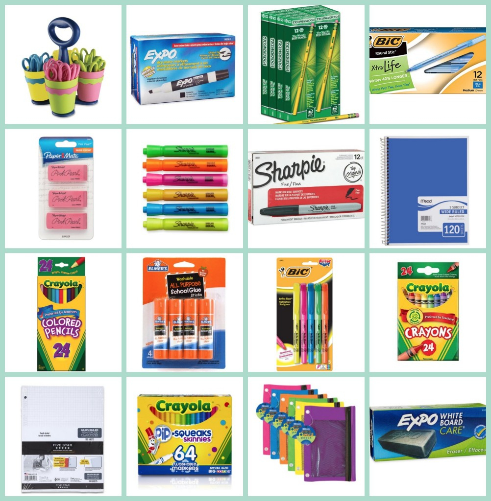 Free Back To School Walmart &amp;amp; Target Stock Up Price Cheat Sheet - Free Printable Coupons For School Supplies At Walmart