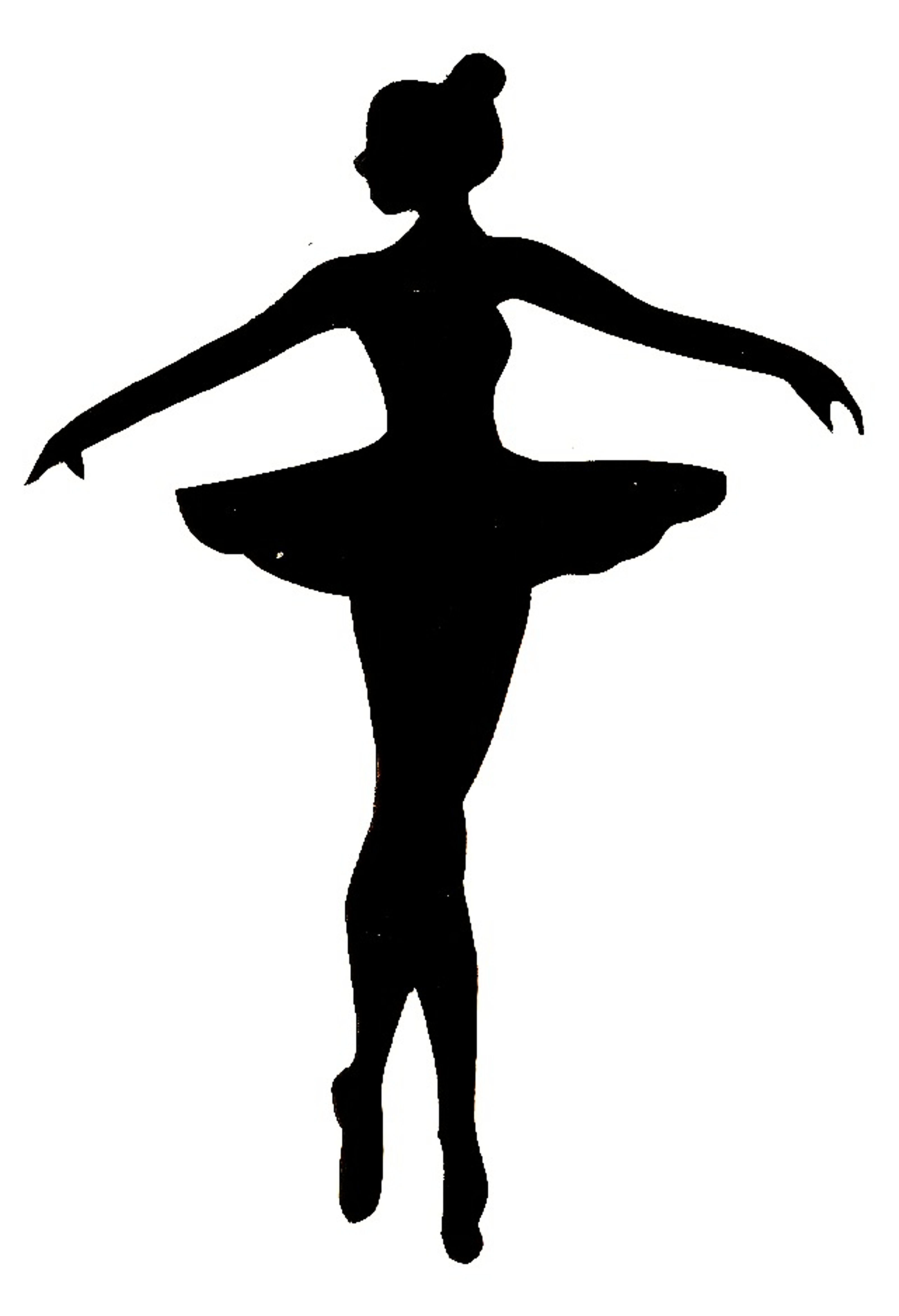 Free Ballet Silhouette Cliparts, Download Free Clip Art, Free Clip - Free Printable Ballerina Silhouette