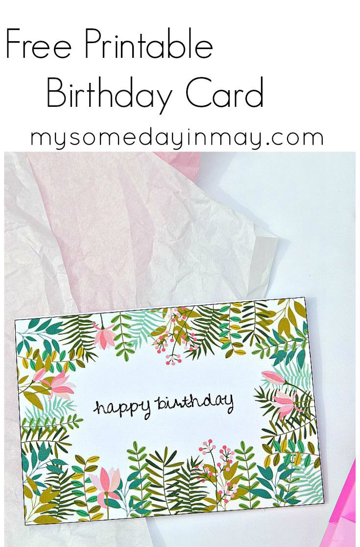 Free Birthday Card | Birthday Ideas | Free Printable Birthday Cards - Free Printable Bday Cards