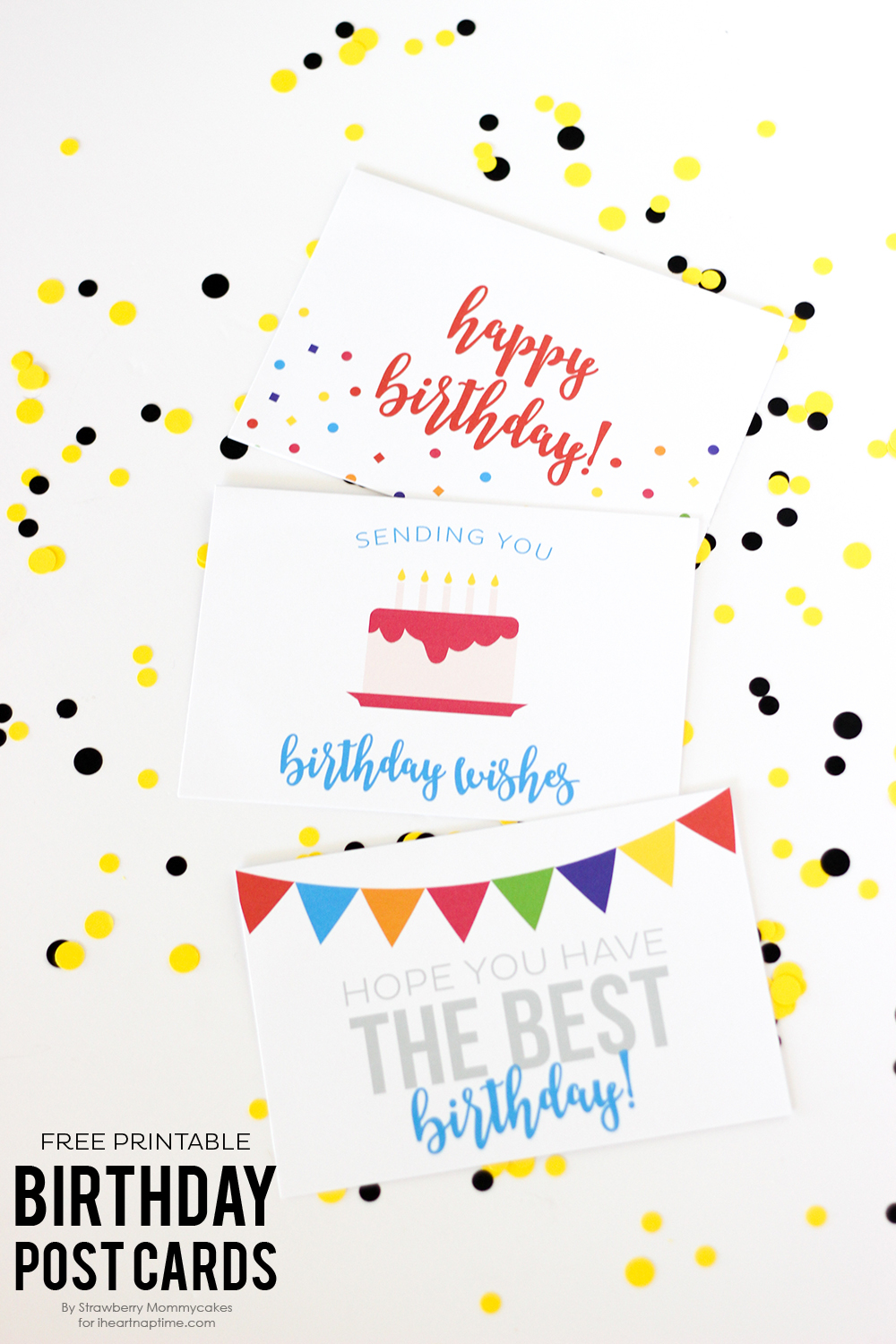 Free Birthday Printables - Eighteen25 - Free Printable Bday Cards