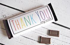 Free Candy Bar Wrapper Thank You (And Congrats) Printables! - A Girl - Free Candy Wrapper Printable