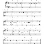 Free Christmas Piano Sheet Music Notes, It Came Upon A Midnight Clear   Free Printable Christmas Sheet Music For Piano
