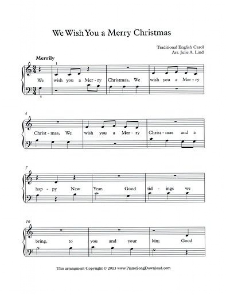 Free Christmas Piano Sheet Music, What Child Is This? Inside - Christmas Songs Piano Sheet Music Free Printable