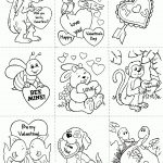 Free Color Your Own V Day Cards | Love Is All You Need | Valentines   Free Printable Childrens Valentines Day Cards