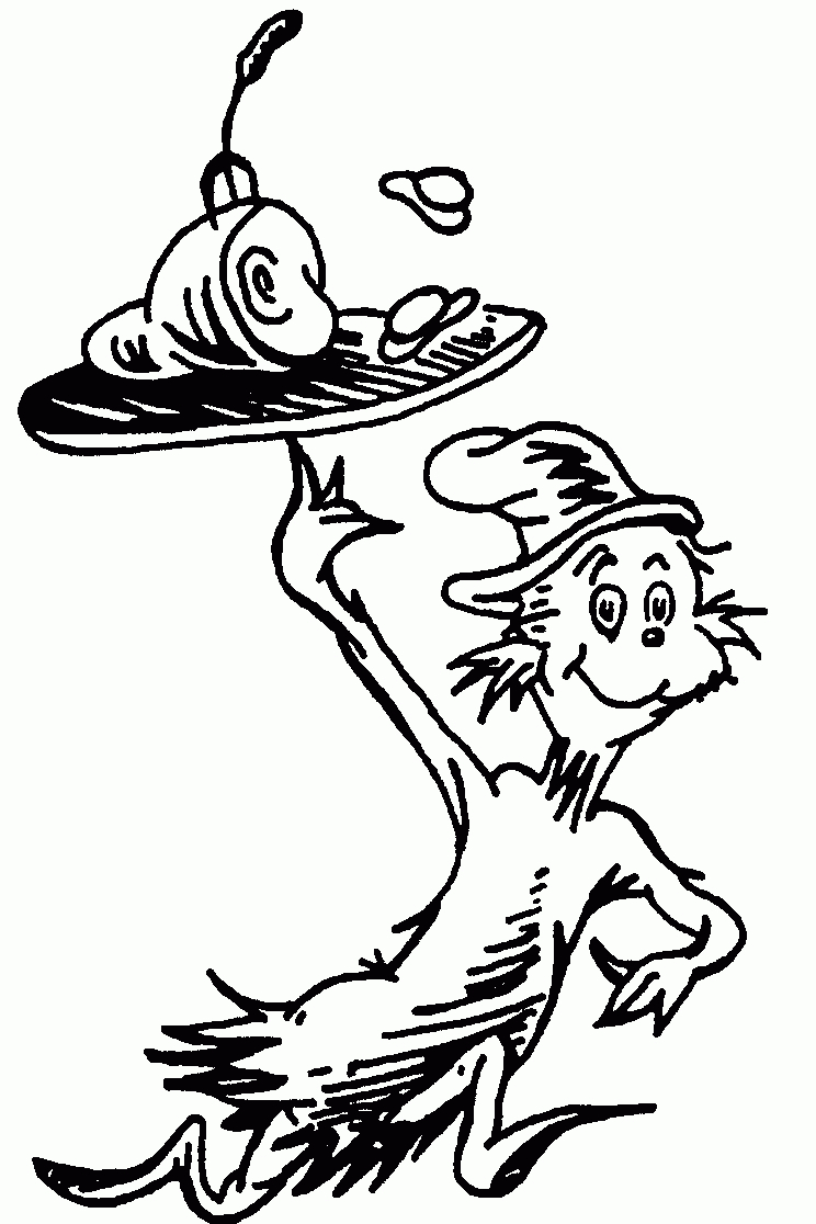 Free Coloring Pages Of Dr. Seuss Characters - Coloring Home - Free Printable Pictures Of Dr Seuss Characters
