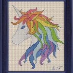 Free Cross Stitch Pattern Unicorn | Diy 100 Ideas   Needlepoint Patterns Free Printable