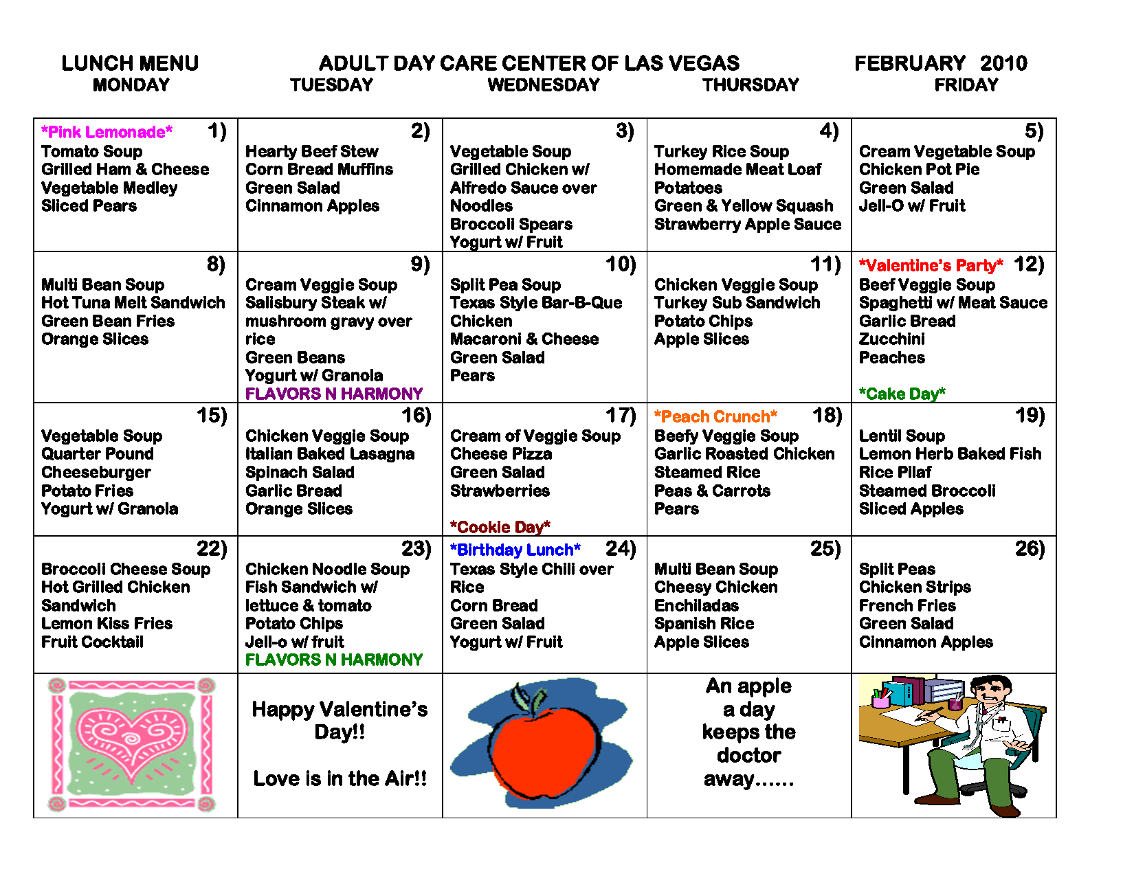 Free Daycare Menus To Print | Similiar Printable Blank Day Care - Free Printable Daycare Menus