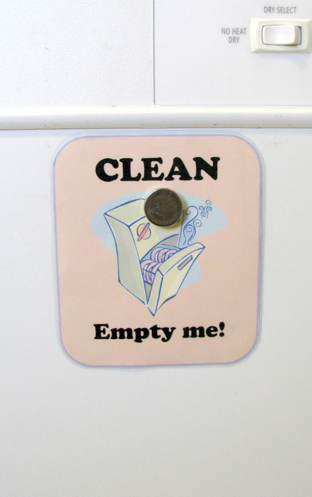 Free Dishwasher Clean Dirty Sign Printable - Free Printable Clean Dirty Dishwasher Sign