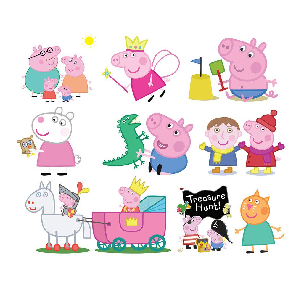 Free Download Printable Peppa Pig Clipart For Your Creation. | Party - Peppa Pig Character Free Printable Images