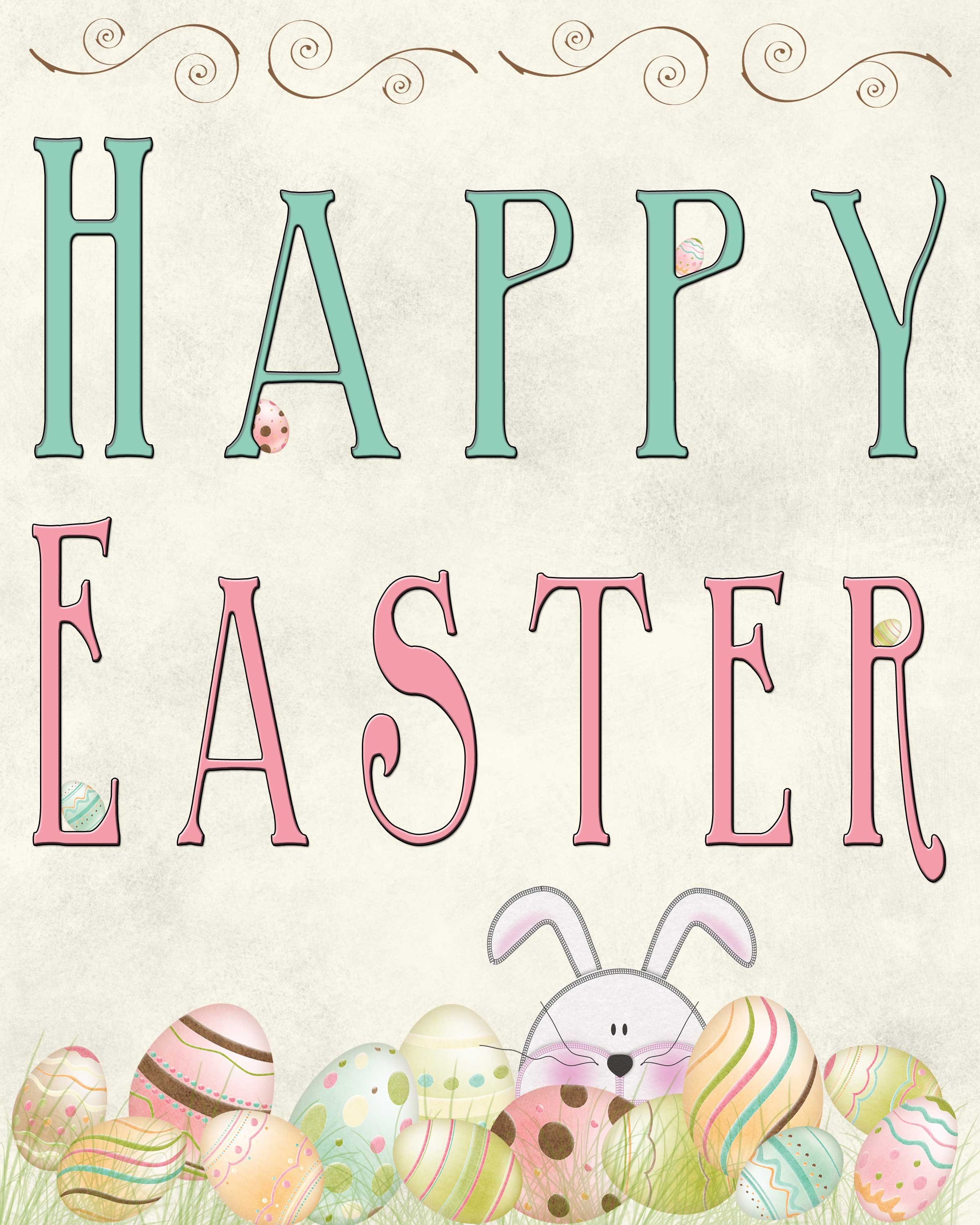 Free Easter Printable - Free Printable Easter Cards For Grandchildren