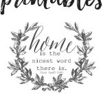 Free Farmhouse Printables For Your Home | Decorate :: Kitchen   Scan To Enter Sign Printable Free