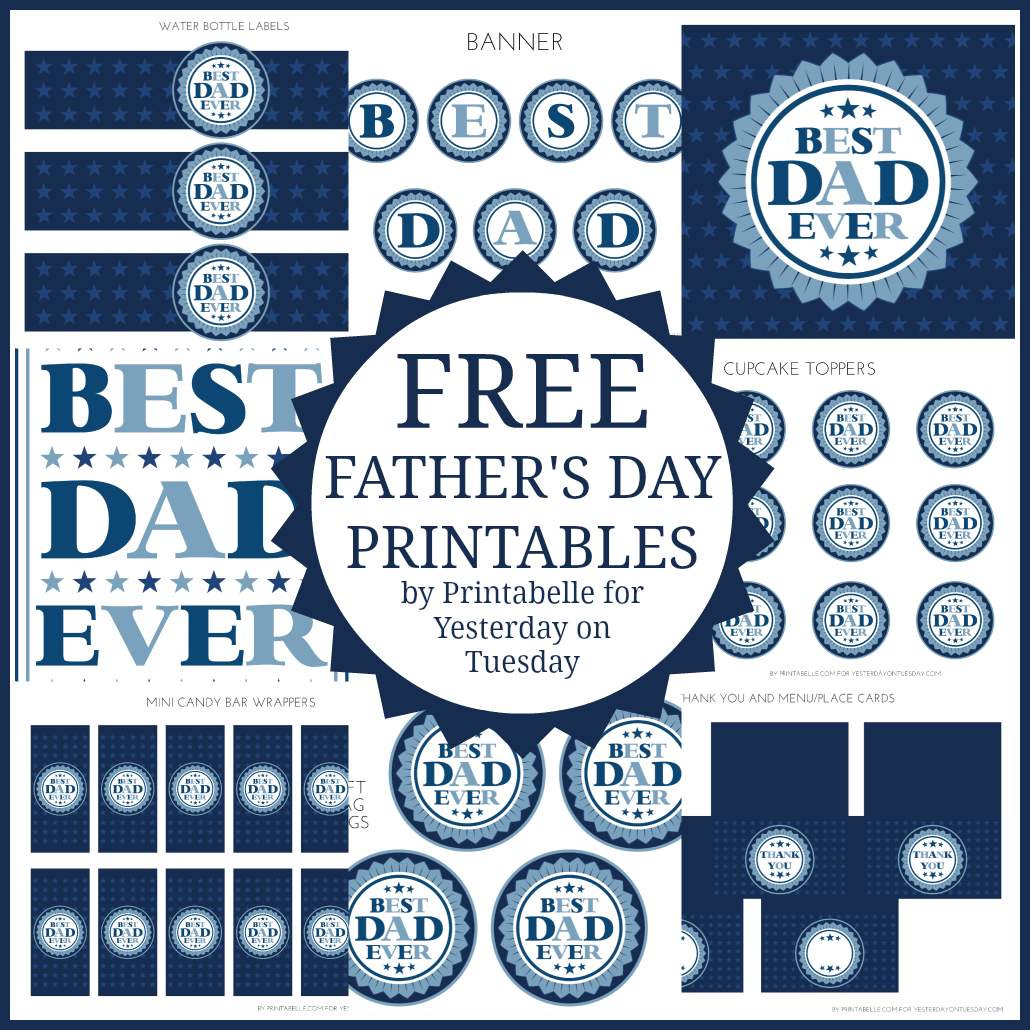 Free Father&amp;#039;s Day Printables - Free Printable Fathers Day Banners