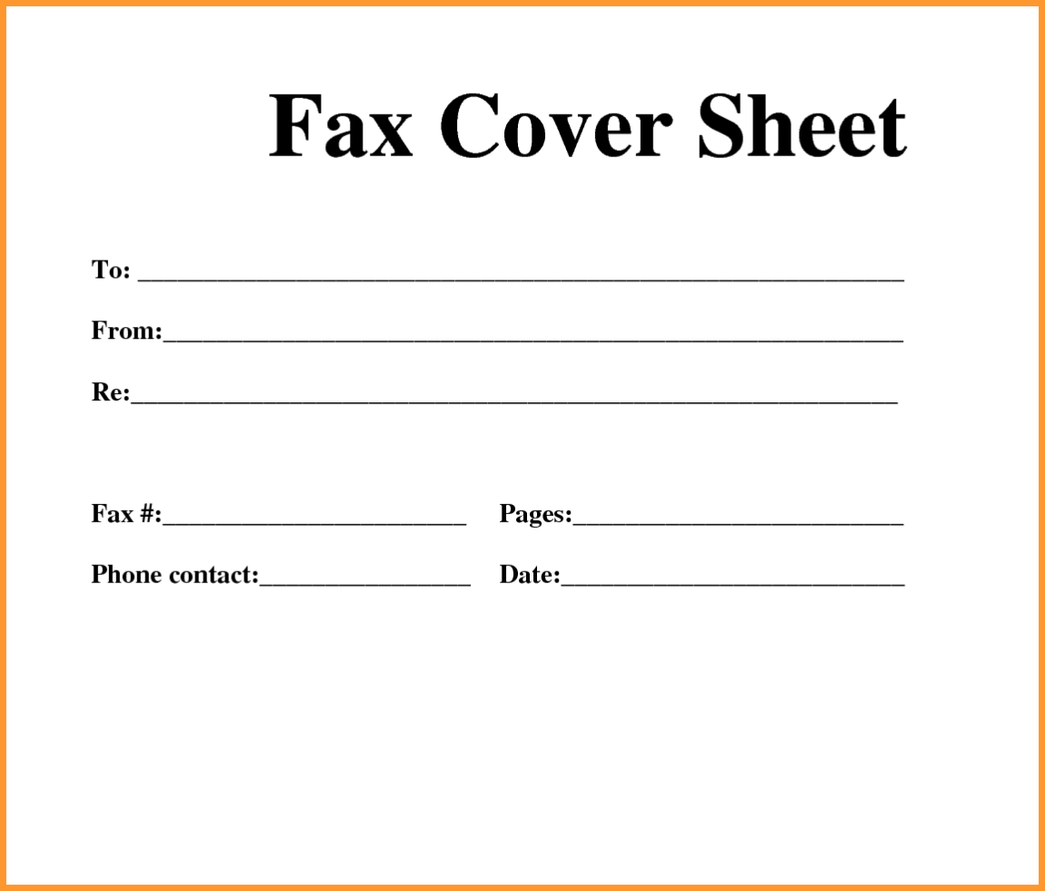 Free]^^ Fax Cover Sheet Template - Free Printable Message Sheets