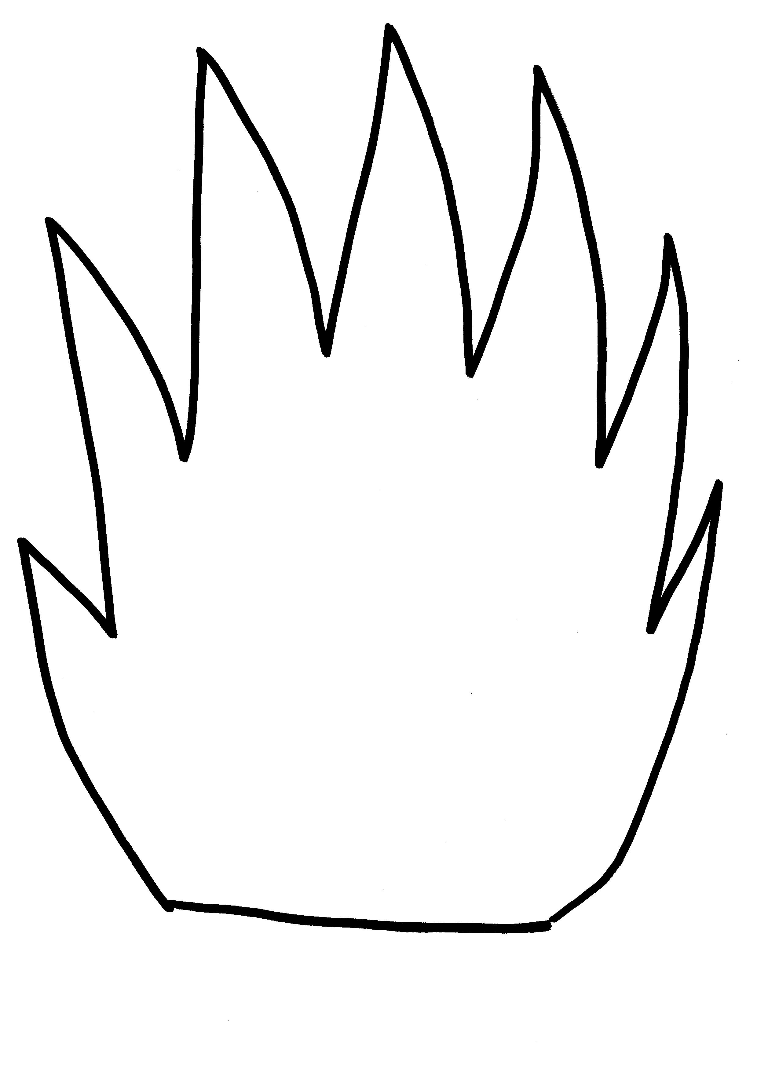 Free Flame Template, Download Free Clip Art, Free Clip Art On - Free Printable Flame Template