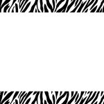 Free Free Zebra Print Border, Download Free Clip Art, Free Clip Art   Free Printable Zebra Print Birthday Invitations