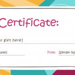Free Gift Certificate Templates You Can Customize   Free Printable Xmas Gift Certificates