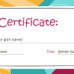 Free Gift Certificate Templates You Can Customize In Free Printable   Free Printable Gift Coupons
