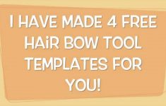 free hair bow tool templates youtube cheer bow template printable free Free Hair Bow Tool Templates - Youtube - Cheer Bow Template Printable Free