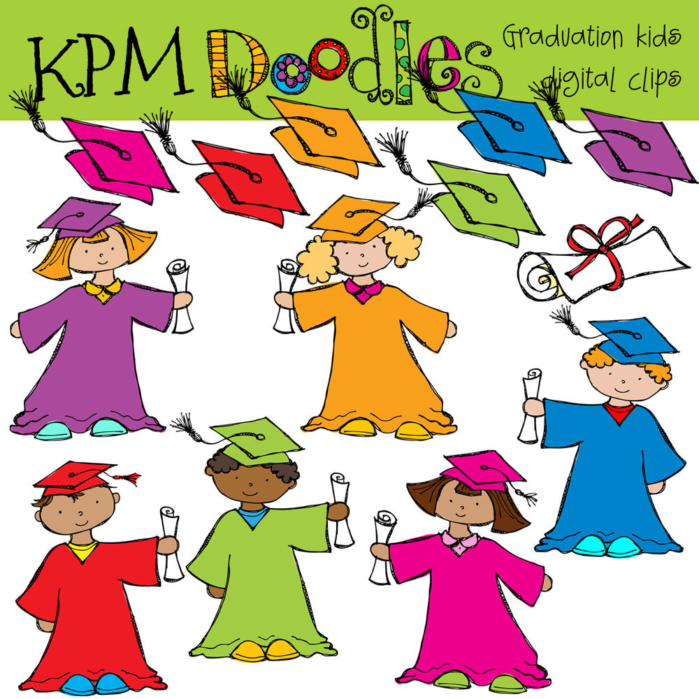Free Kids Graduation Clipart, Download Free Clip Art, Free Clip Art - Free Printable Kindergarten Graduation Clipart