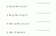 Free Math Worksheets For 8Th Grade. Math Worksheets - Free Printable 8Th Grade Algebra Worksheets