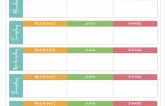 Free Meal Plan Printables - Family Fresh Meals - Free Printable Meal Planner