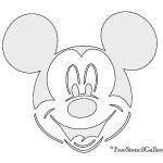 Free Mickey Mouse Stencil, Download Free Clip Art, Free Clip Art On   Free Printable Cookie Stencils