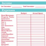 Free Mileage Expense Report Template Budget Spreadsheet Excel Online   Free Online Printable Budget Worksheet